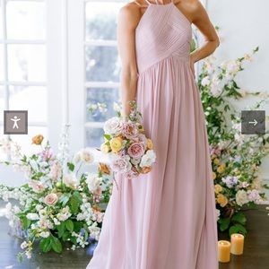 Mackenzie Chiffon Dress in Eucalyptus